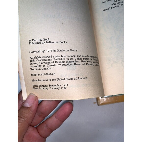 COMPLETE SET (3) KATHERINE KURTZ Books CHRONICLES OF DERYNI Series DERYNI RISING - Picture 12 of 14